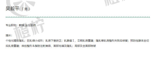 同济医院吴毅平医生整形美容外科技术如何？查看医生简历和患者评价以获取非常新信息。